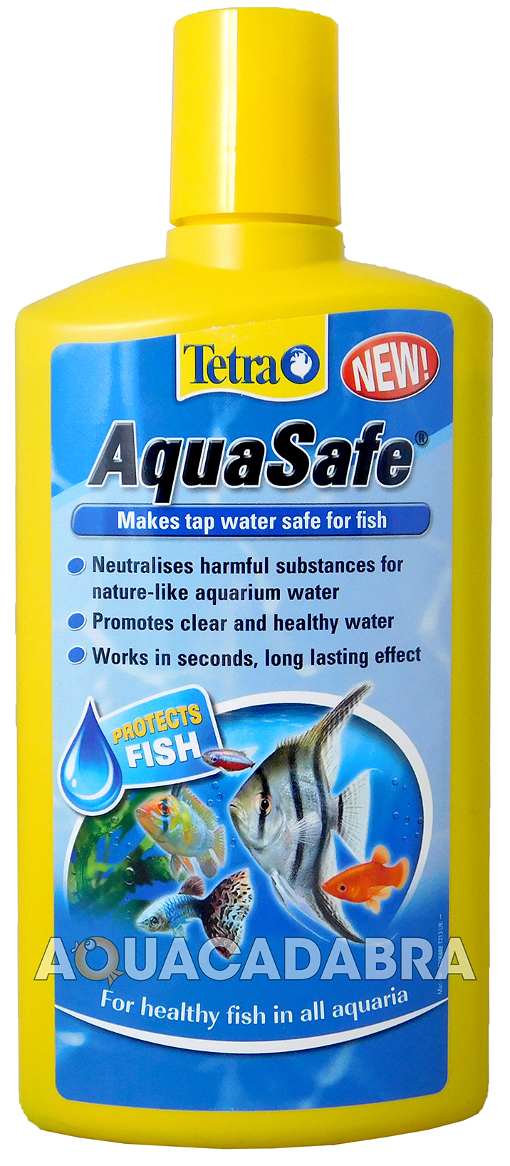 TETRA AQUASAFE 500ML TAP WATER CONDITIONER TREATMENT AQUARIUM FISH TANK ...