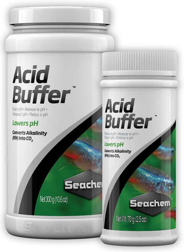 Seachem Acid Buffer No Phosphate Lowers pH Alkaline Planted Aquarium