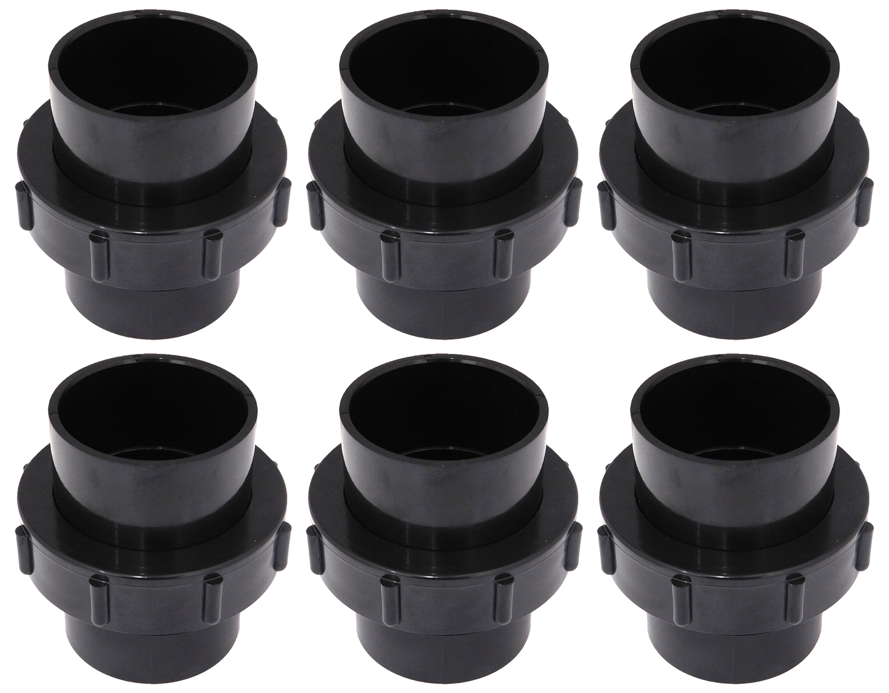 2" 56mm Demountable Union Couplings Solvent Weld Pond Pipe Fitting Pump