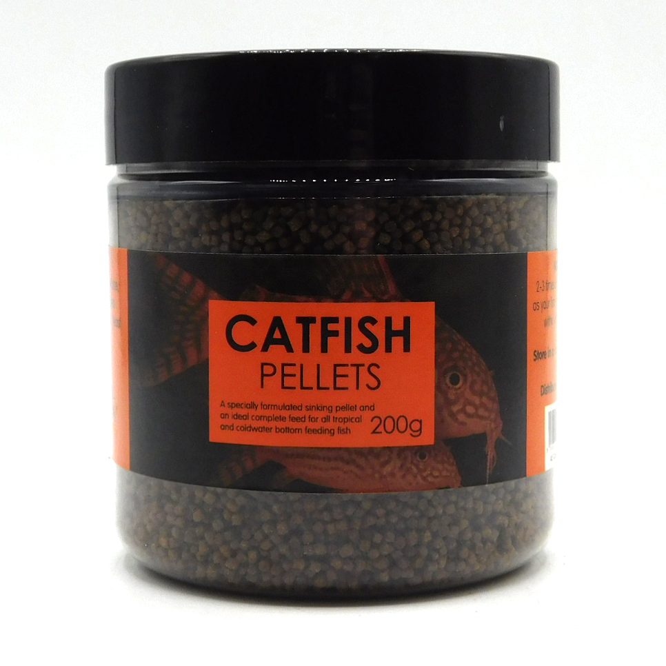 CATFISH SINKING PELLETS 100g 200g 350g 850g FOOD TROPICAL COLDWATER