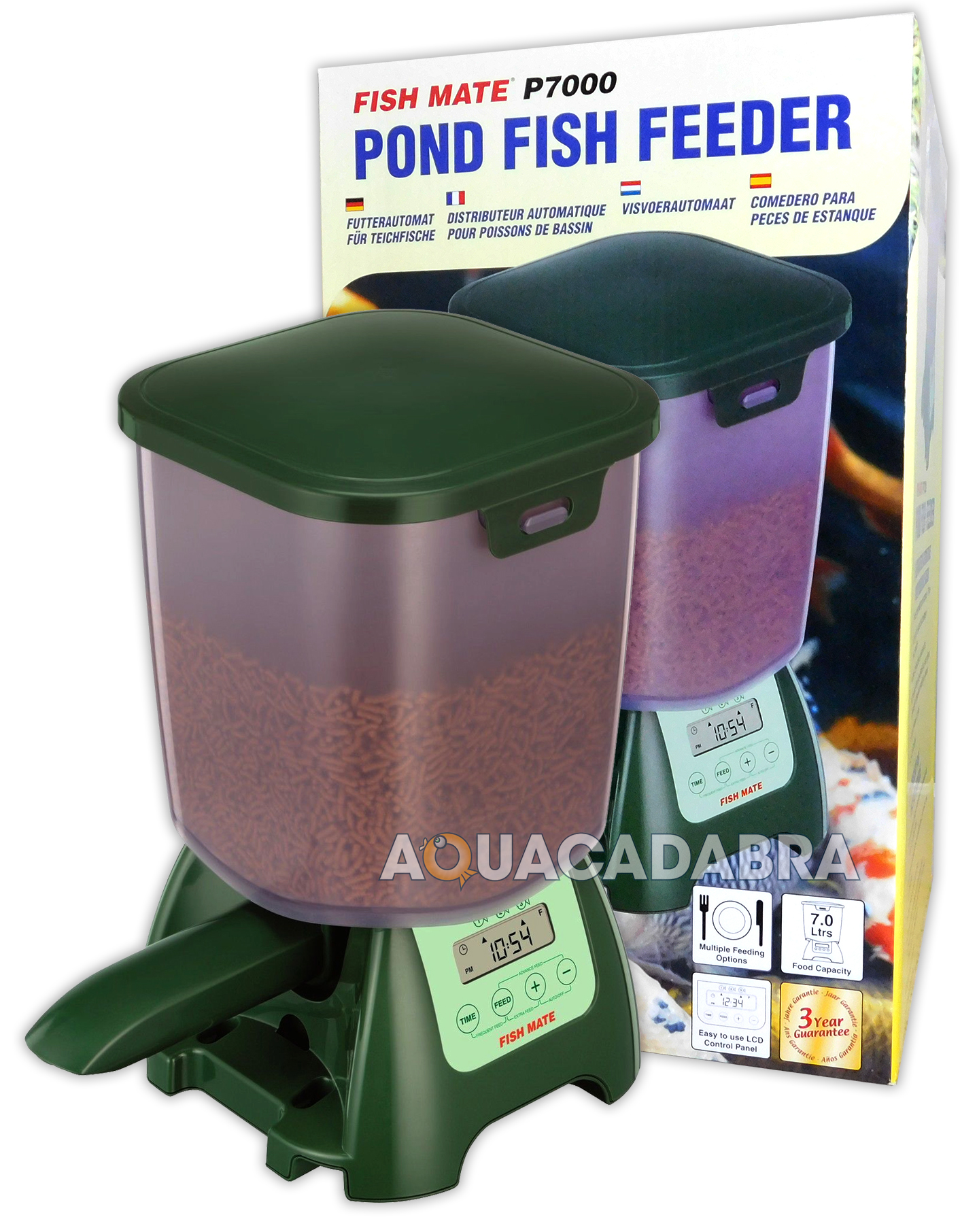 fish mate p21 pond fish feeder
