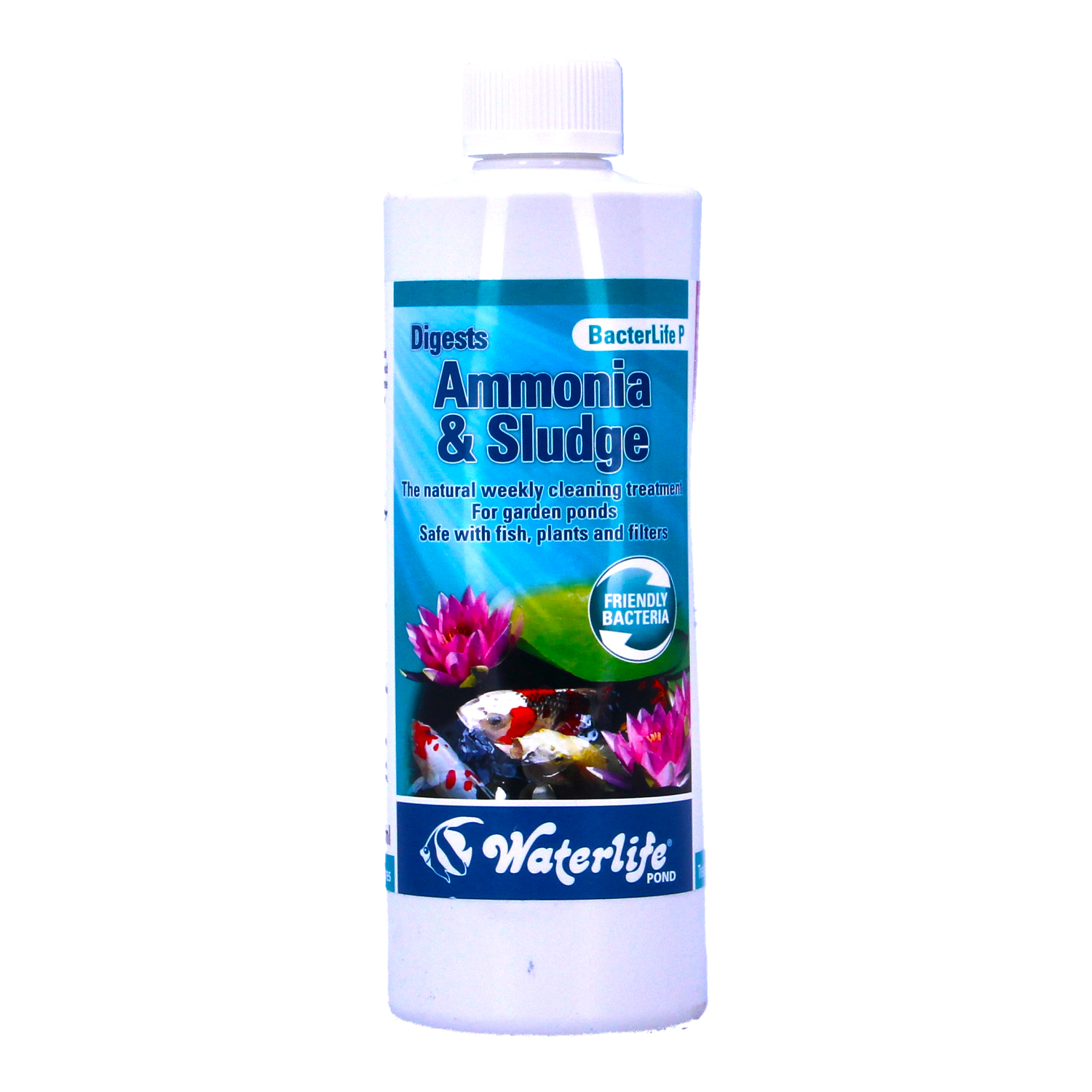 WATERLIFE BACTERLIFE P DIGESTS AMMONIA & SLUDGE TREATMENT POND KOI FISH GARDEN