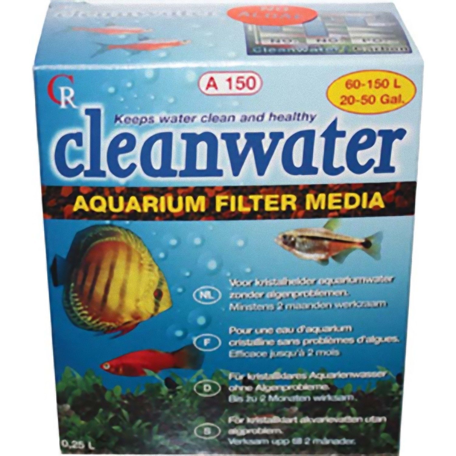 Cleanwater A150 Filter Media Algae Crystal Clear Water Aquarium