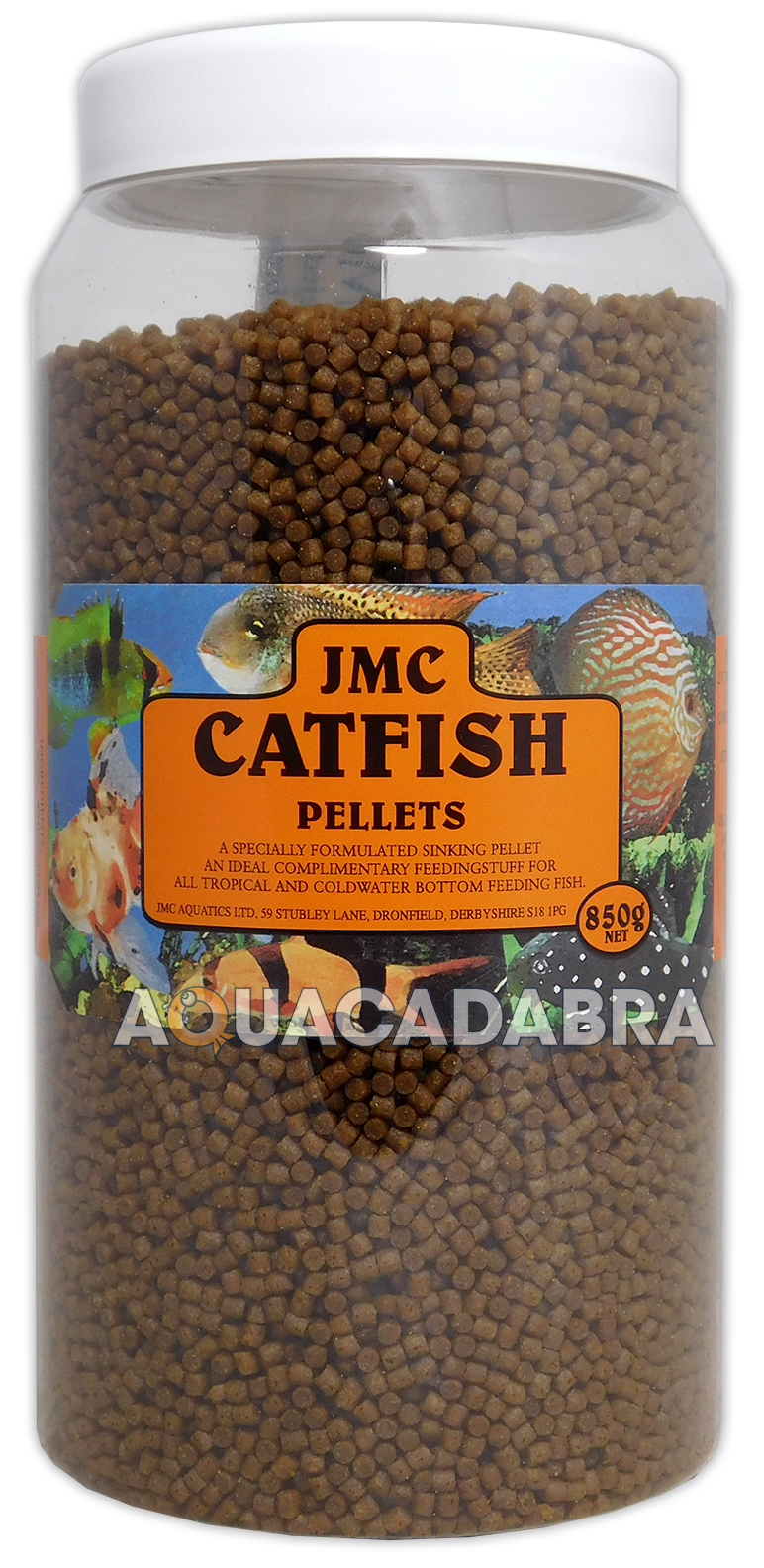 JMC CATFISH SINKING PELLETS 100g 200g 400g 850g FOOD TROPICAL COLDWATER