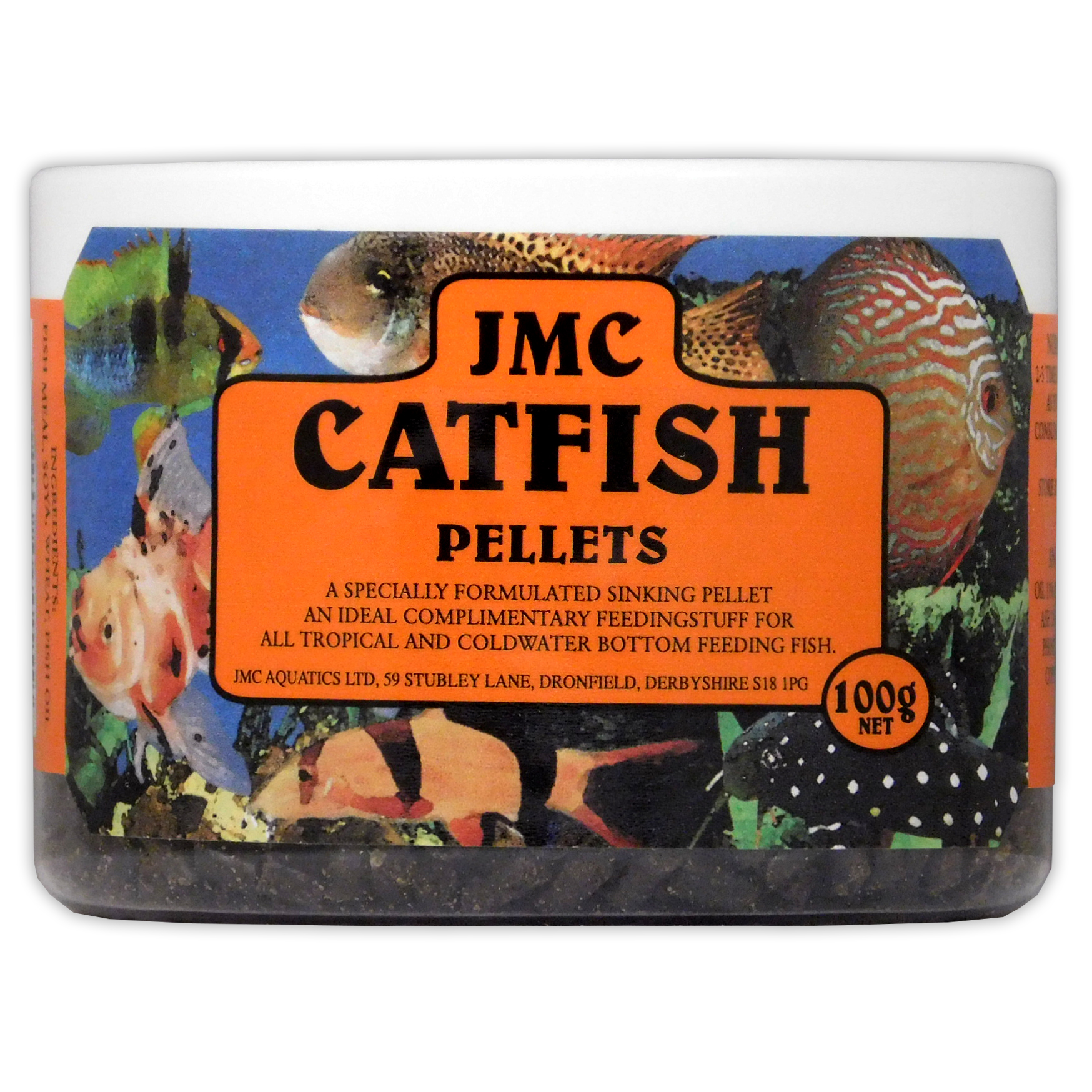 JMC CATFISH SINKING PELLETS 100g 200g 400g 850g FOOD TROPICAL COLDWATER FISH eBay