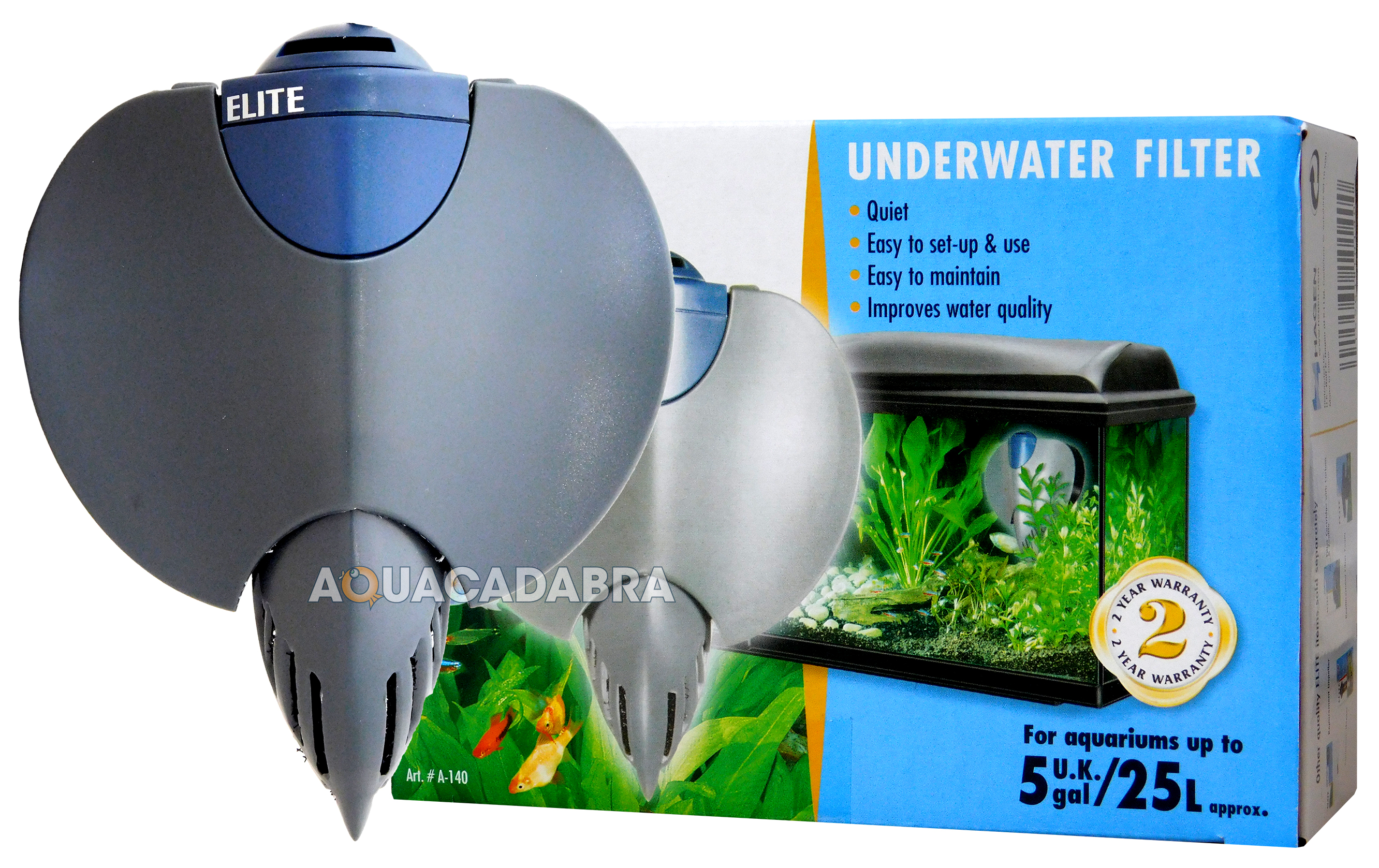 ELITE STINGRAY INTERNAL FISH TANK AQUARIUM FILTER PUMP 5,10,15 TROPICAL