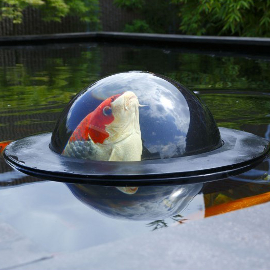 LARGE VELDA FLOATING FISH SPHERE DOME POND WATER GARDEN KOI HEALTH CARE