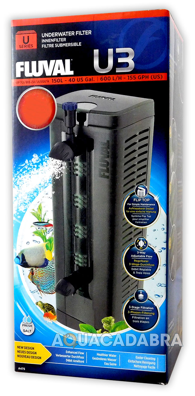 FLUVAL NEW USERIES U1,U2,U3,U4 INTERNAL FILTERS SUBMERSIBLE AQUARIUM