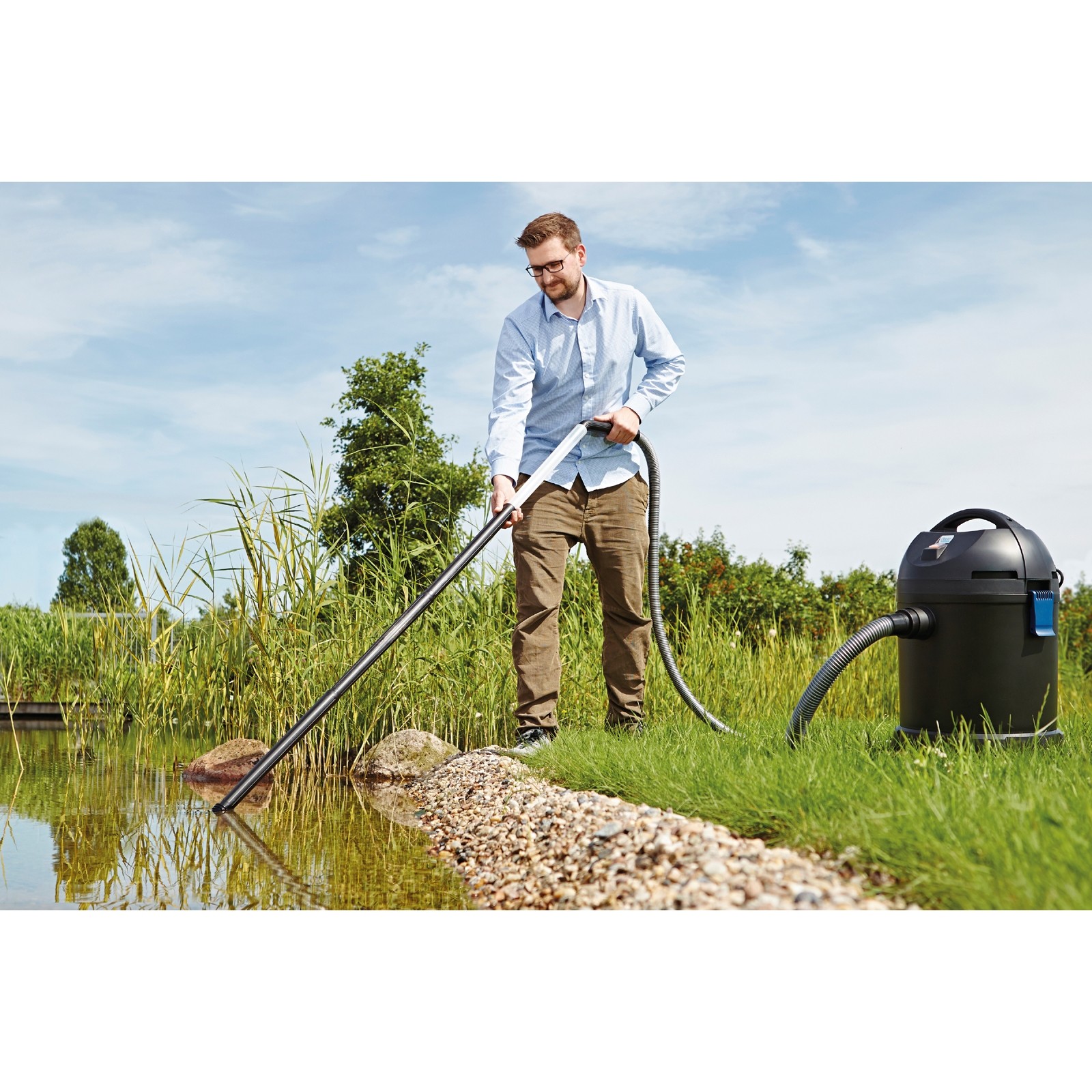 Oase Pondovac Classic Pond Vacuum Water Cleaner Sludge Remover Vac Fish Koi eBay