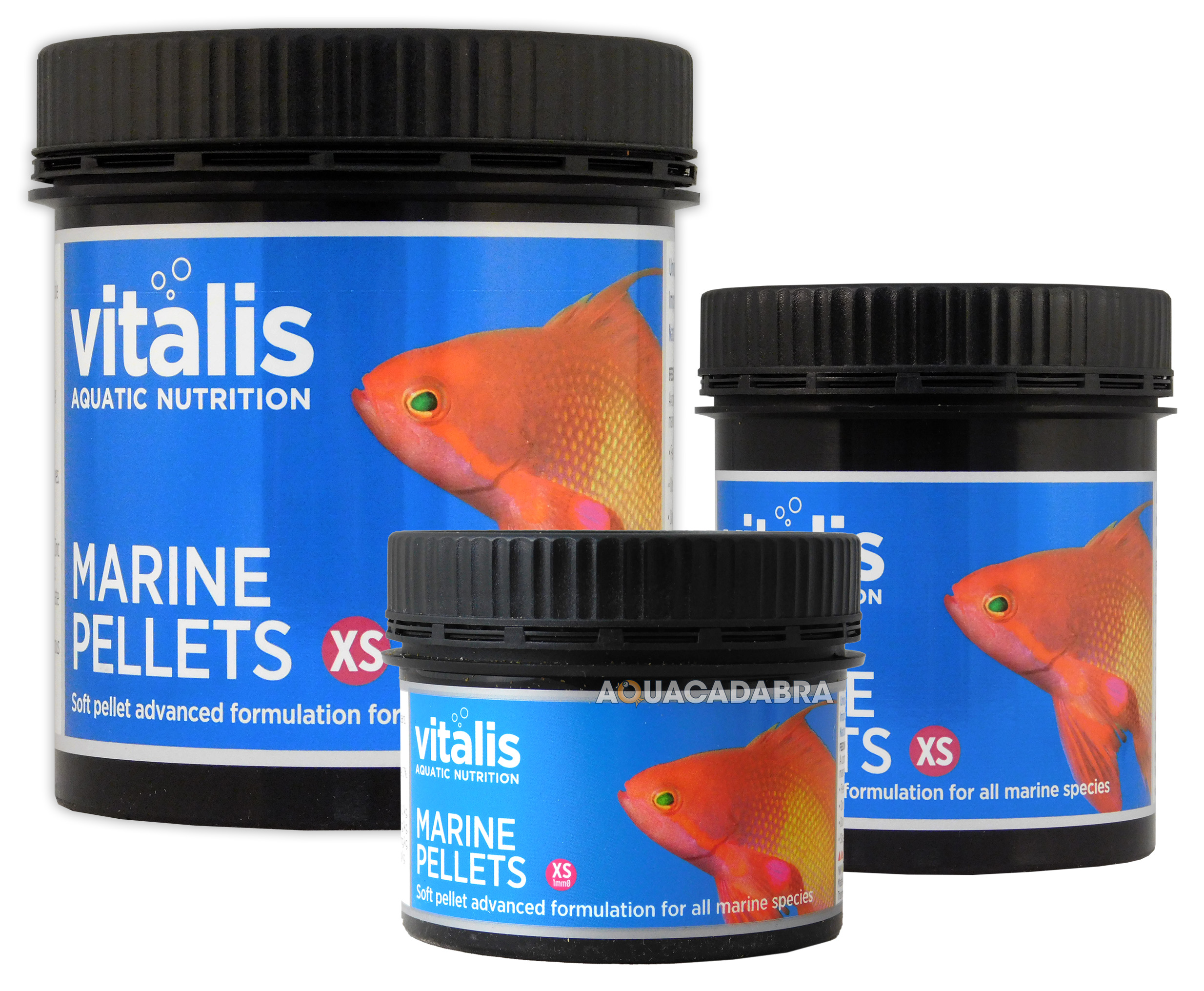 Vitalis Marine Pellets XS 60g 120g 300g Fish Food Natural Sinking Aquarium Tank eBay