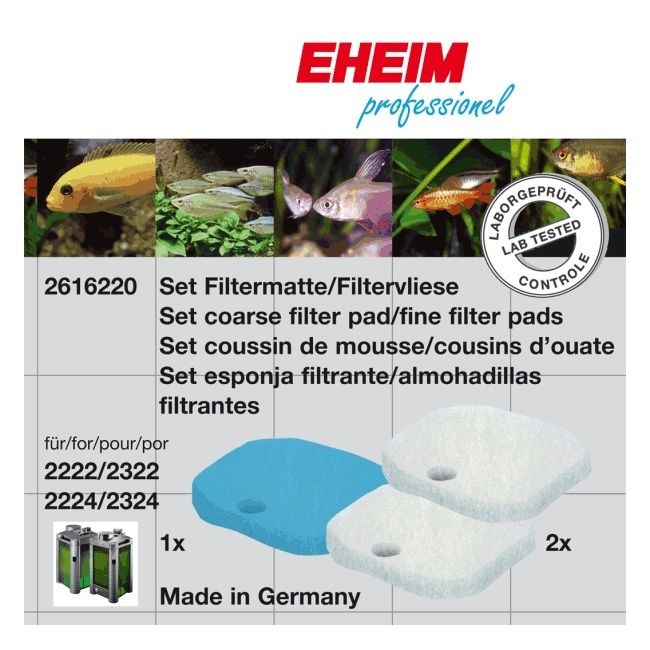 EHEIM Filtermaterial/Filtervlies Set 2616260 für eXperience