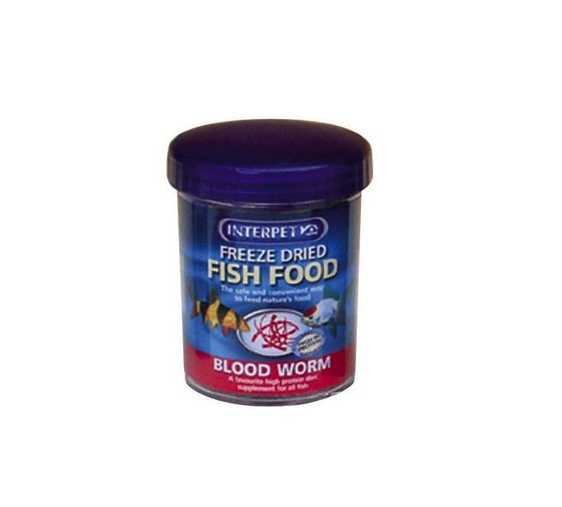 INTERPET FREEZE DRIED FISH FOOD COLDWATER TROPICAL FRESHWATER MARINE