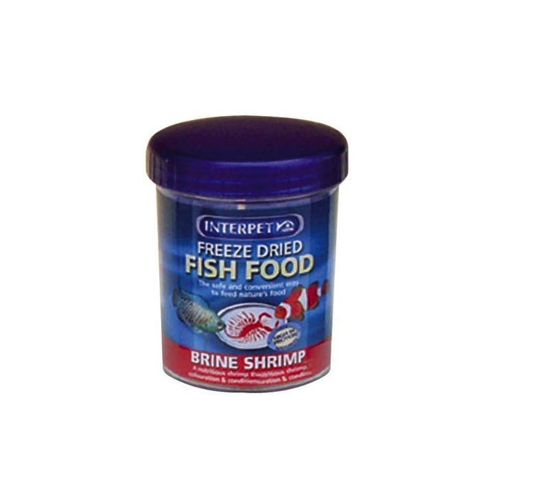 INTERPET FREEZE DRIED FISH FOOD COLDWATER TROPICAL FRESHWATER MARINE