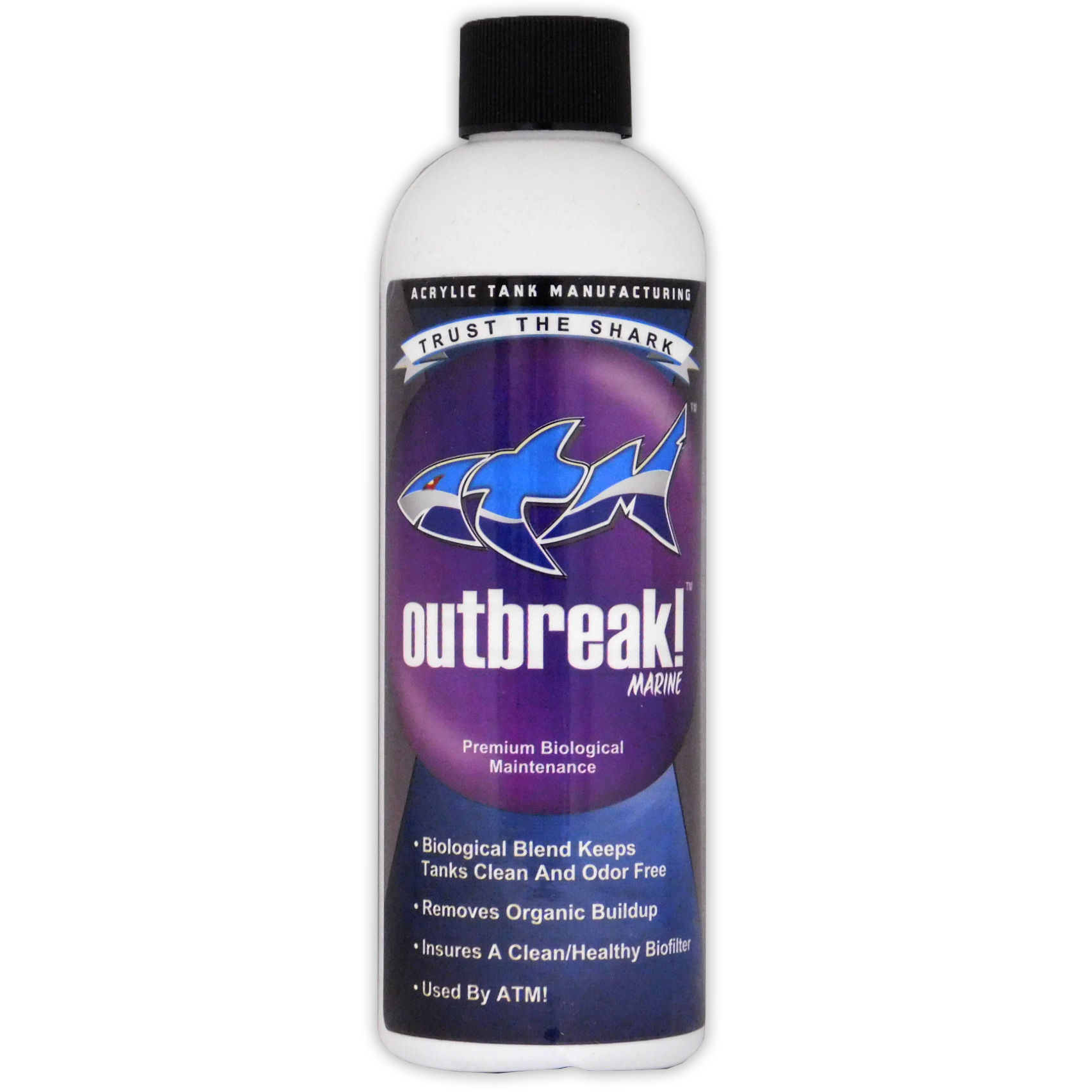 ATM OUTBREAK MARINE BIOLOGICAL BACTERIA TANKED CLEAR FISH AQUARIUM TANK TRUST eBay