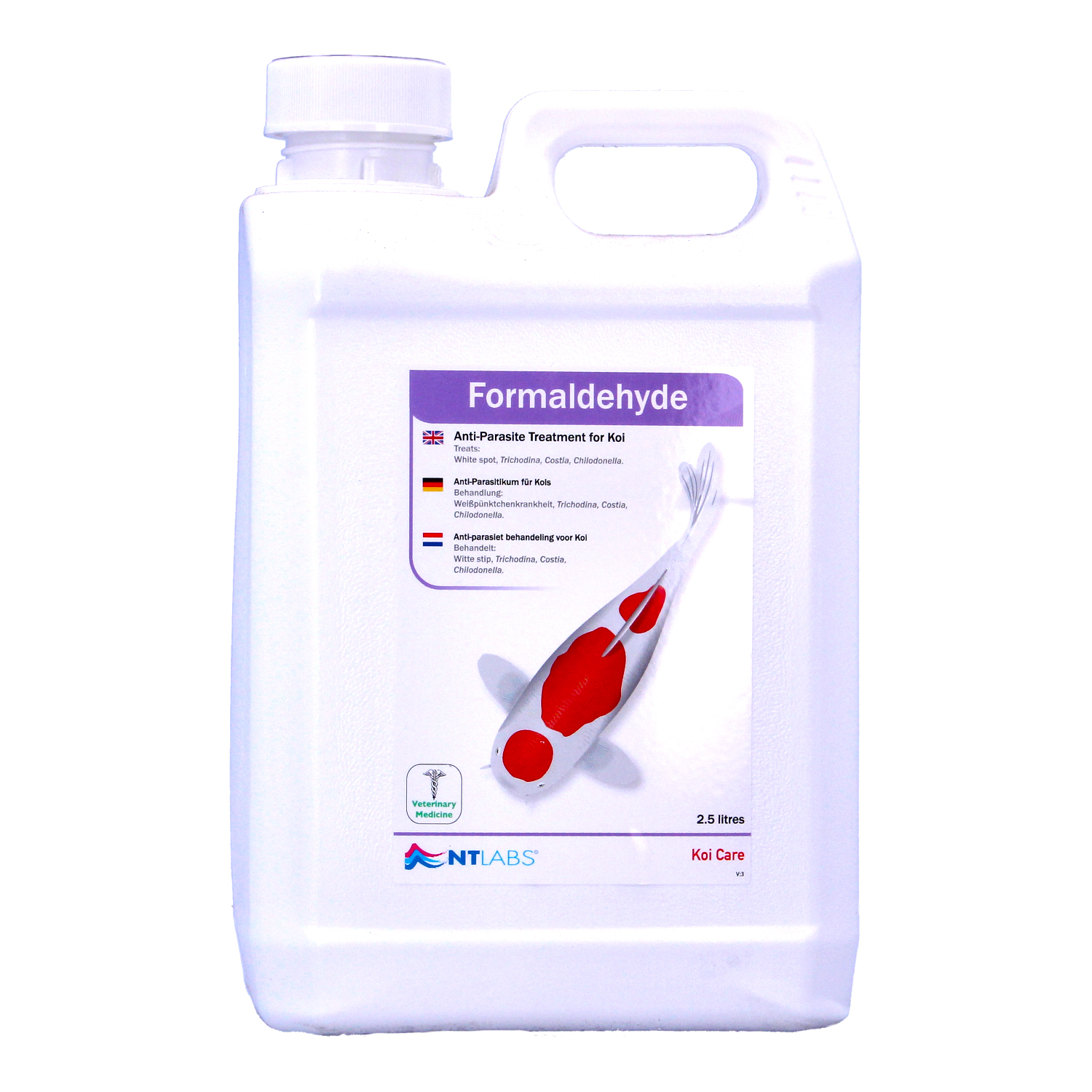 NT- Labs Koi Care Formaldehyde Fish Pond Anti Parasite Treatment - Picture 19 of 19