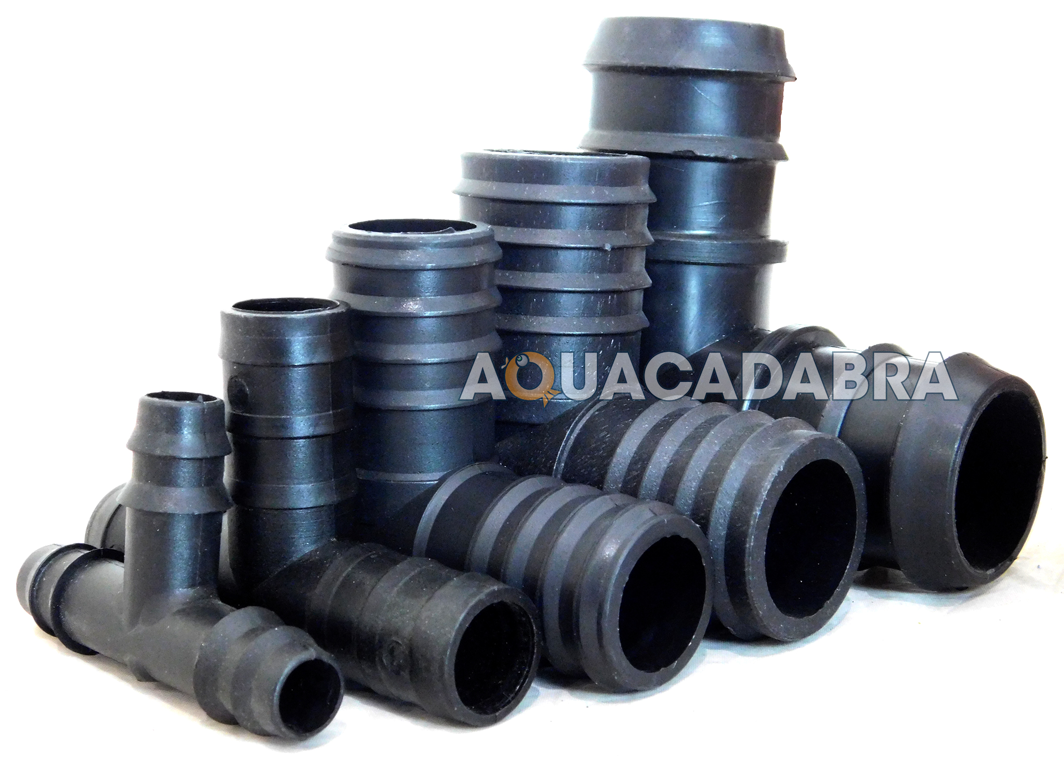 40mm Flexible pond pipe & Matching connectors tee,elbow,joiner 11/2" 