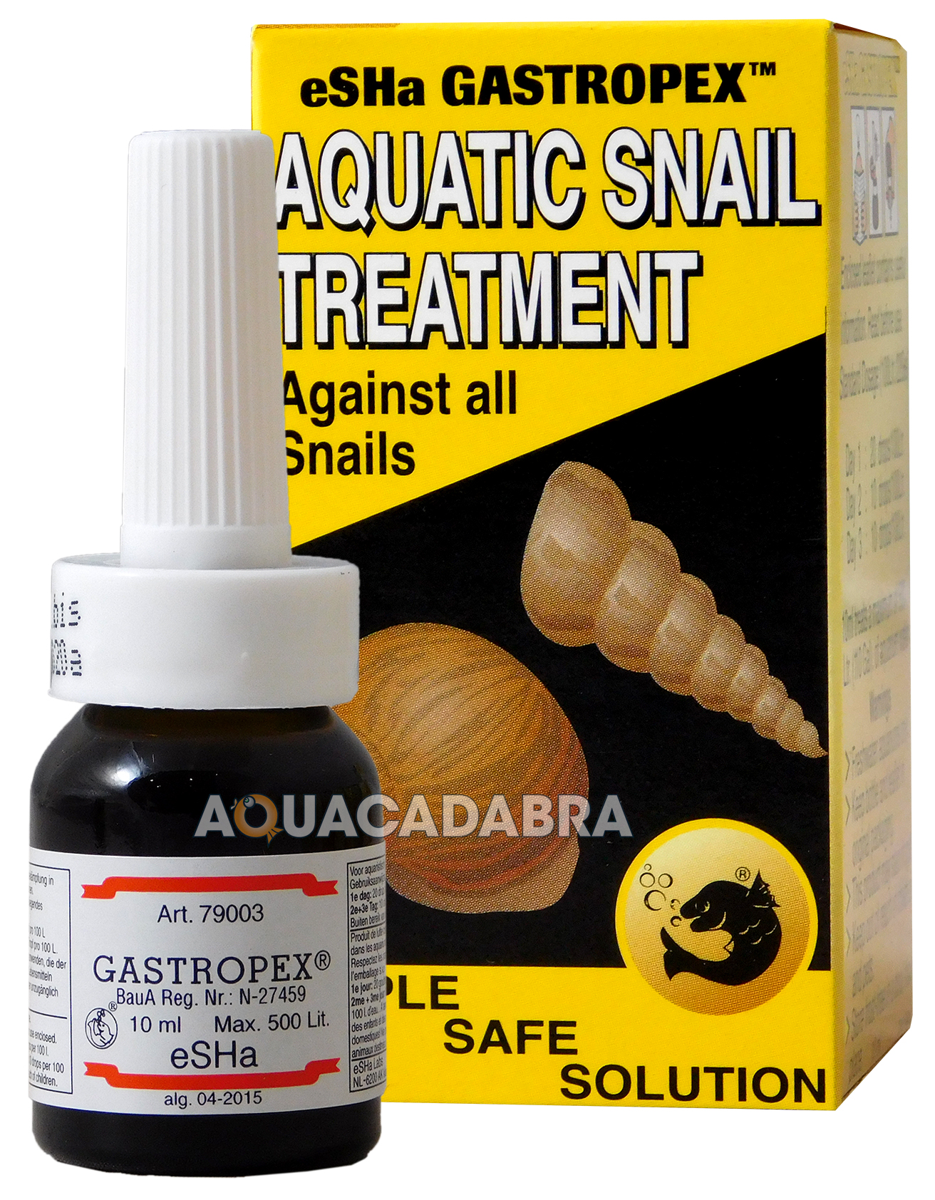 eSHa GASTROPEX SNAIL TREATMENT KILLER 10ml AQUARIUM TROPICAL COLD FISH