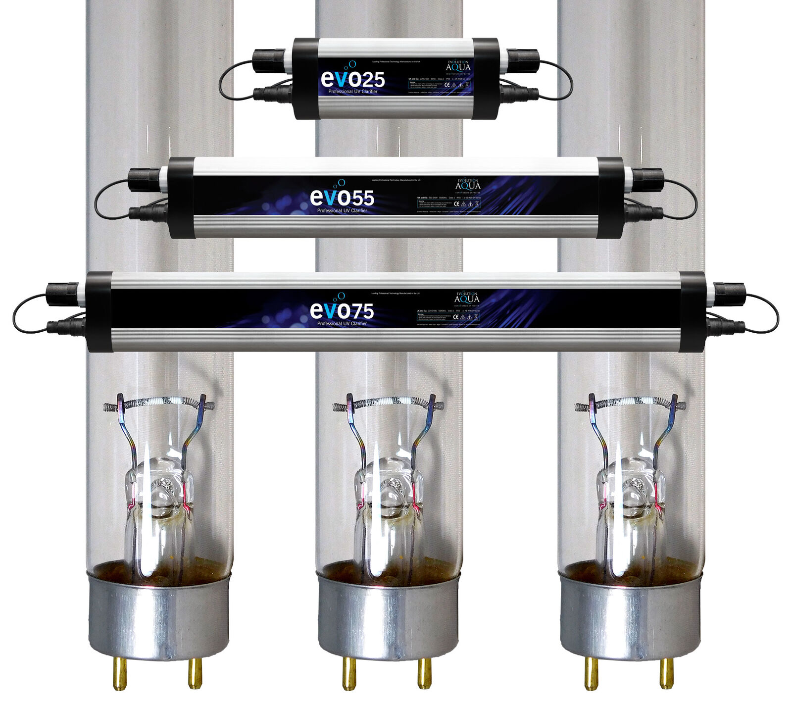 OSRAM EVOLUTION AQUA UV BULB GENUINE UVC LAMP 25W 30W 55W 75W 110W FISH