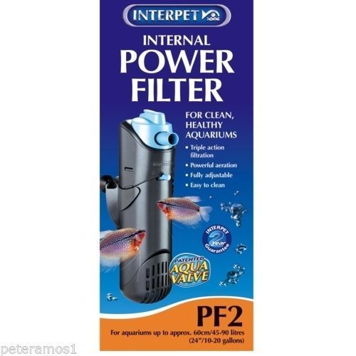 INTERPET PF MINI, PF1, PF2, PF3, PF4 INTERNAL AQUARIUM FISH TANK POWER
