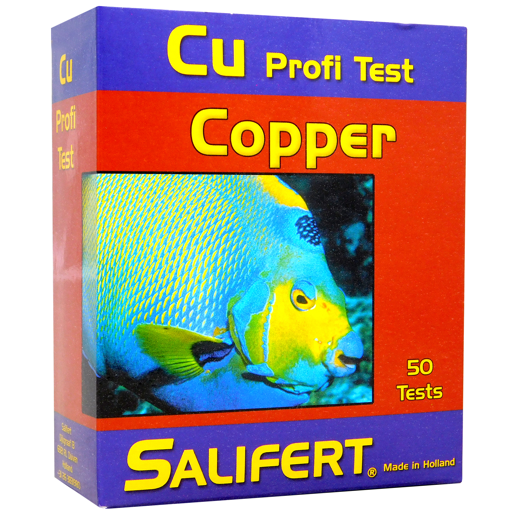 SALIFERT COPPER Cu PROFI TEST KIT MARINE FISH REEF AQUARIUM FISH TANK