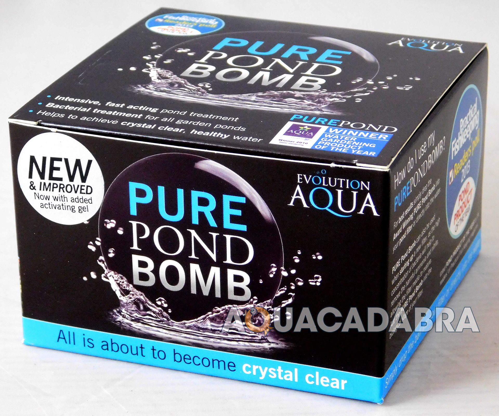 EVOLUTION AQUA PURE POND BOMB CLEANING TREATMENT CLEAR HEALTHY FISH