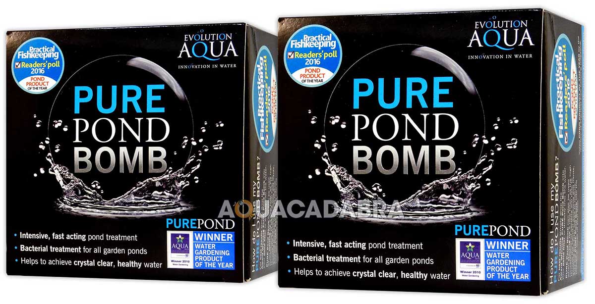 Evolution Aqua Pure Pond Bomb x2 perfect treatment for clear