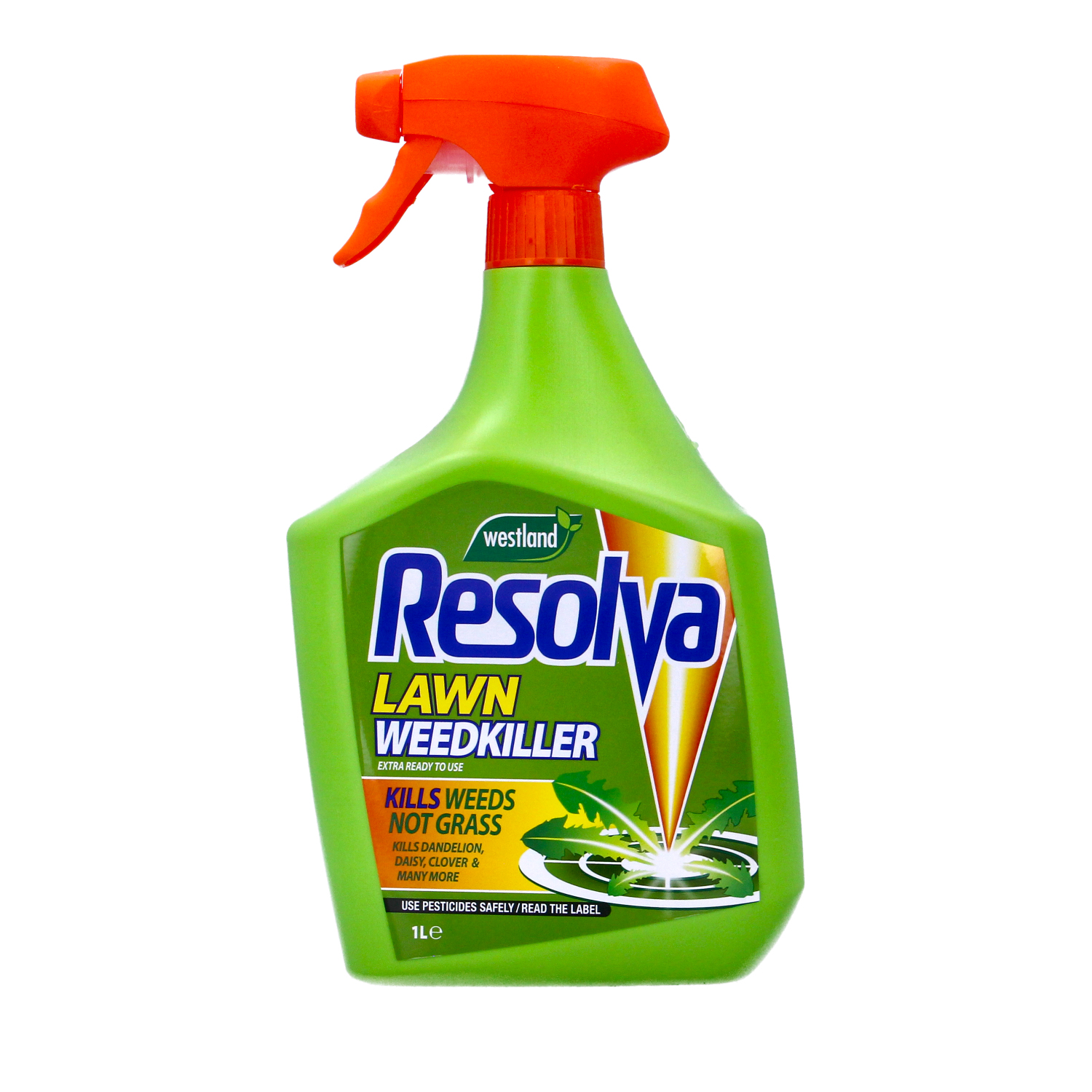 Resolva Moss, Weed & Bug Killer Spray 1L For Paths, Patios, Lawns, Driveways
