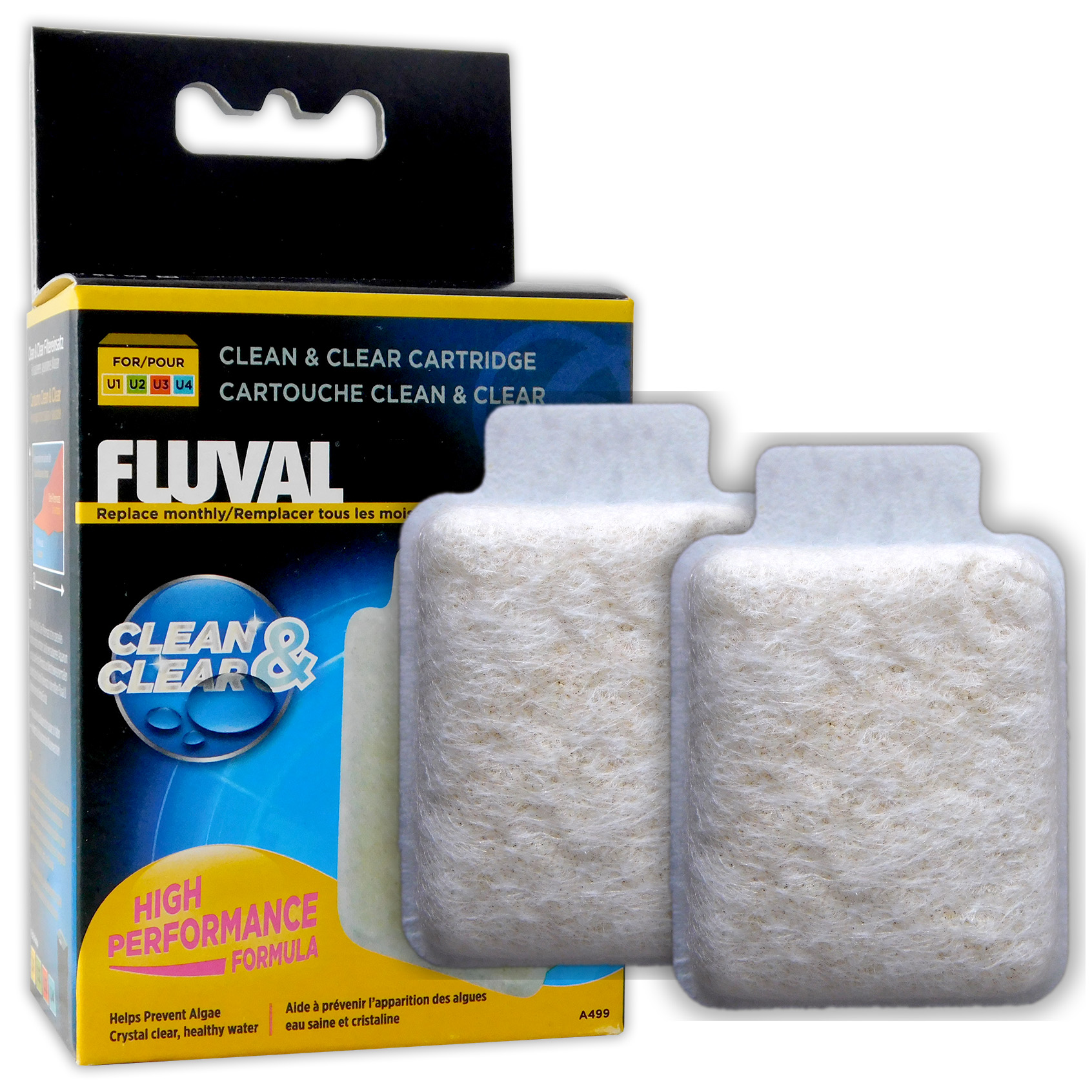 Fluval Clean Clear Cartridges High Performance Filter Media Aquarium Fish Tank Ebay