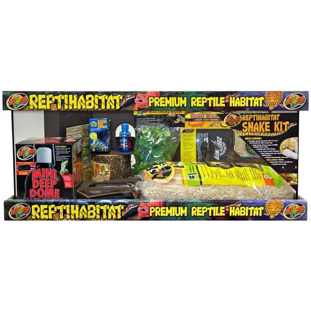 ZooMed Reptihabitat Snake Kit Premium Reptile Habitat Complete