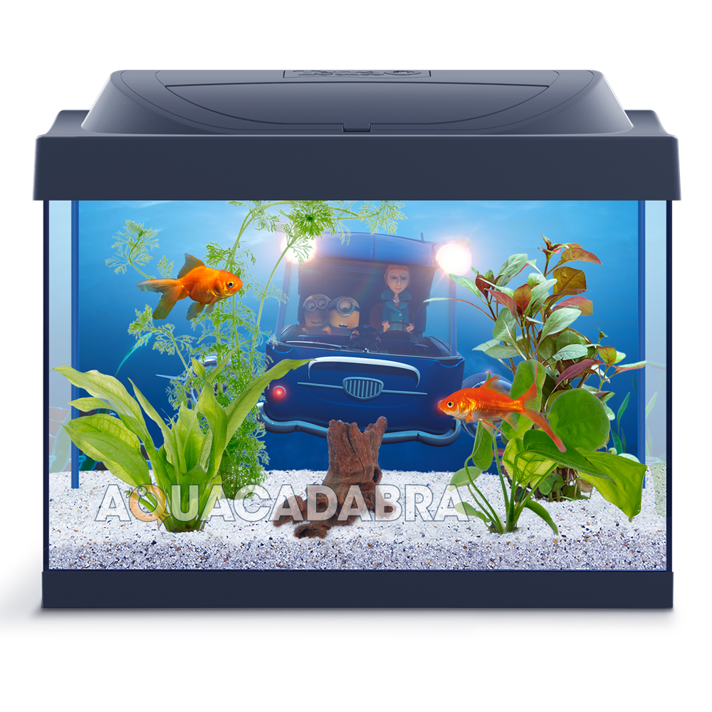 Tetra Minion 30L Aquarium Despicable Me Starter Kit & Fun Decorations