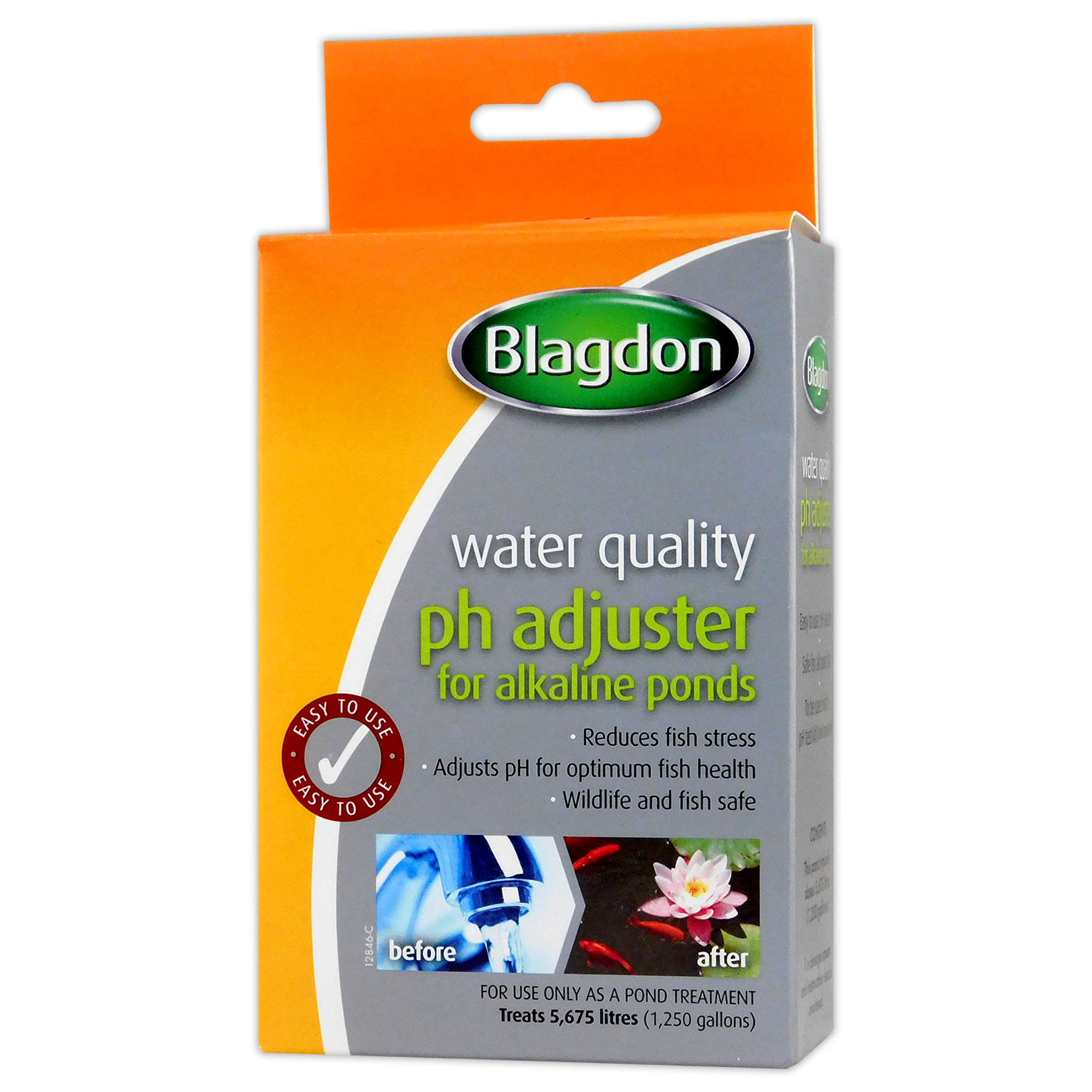 BLAGDON pH ADJUSTERS ALKALINE / ACID POND WATER TREATMENT FISH HEALTH