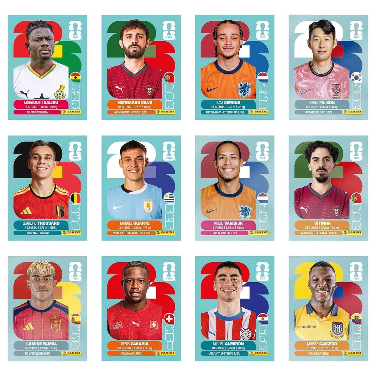 Fifa World Cup 2026 Sticker Collection Pocket Tin Assorted  - Image 5