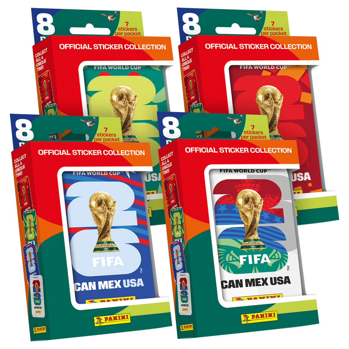 Fifa World Cup 2026 Sticker Collection Pocket Tin Assorted  - Image 1