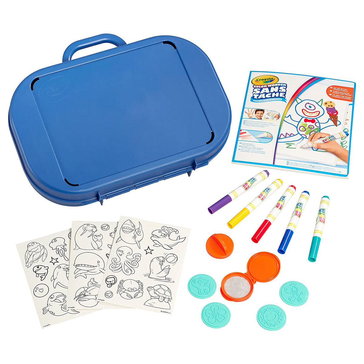 Crayola Colour Wonder Create and Carry Case Mess-Free Colouring Activity Set New - Image 3