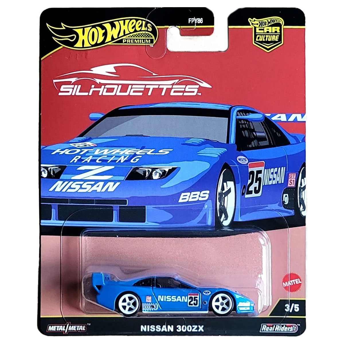 Hot Wheels Premier Car Culture Nissan 300ZX Diecast Vehicle Car