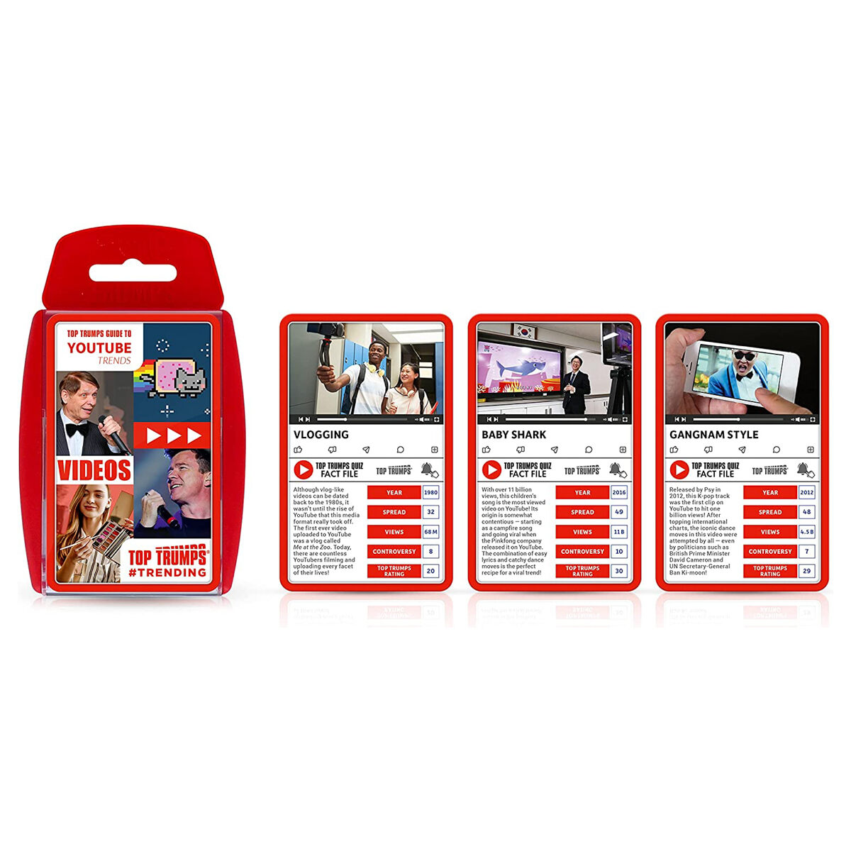 Winning Moves Top Trumps Gen Z: Trends of YouTube Card Game Kids Game Ages 6+yrs - Image 3