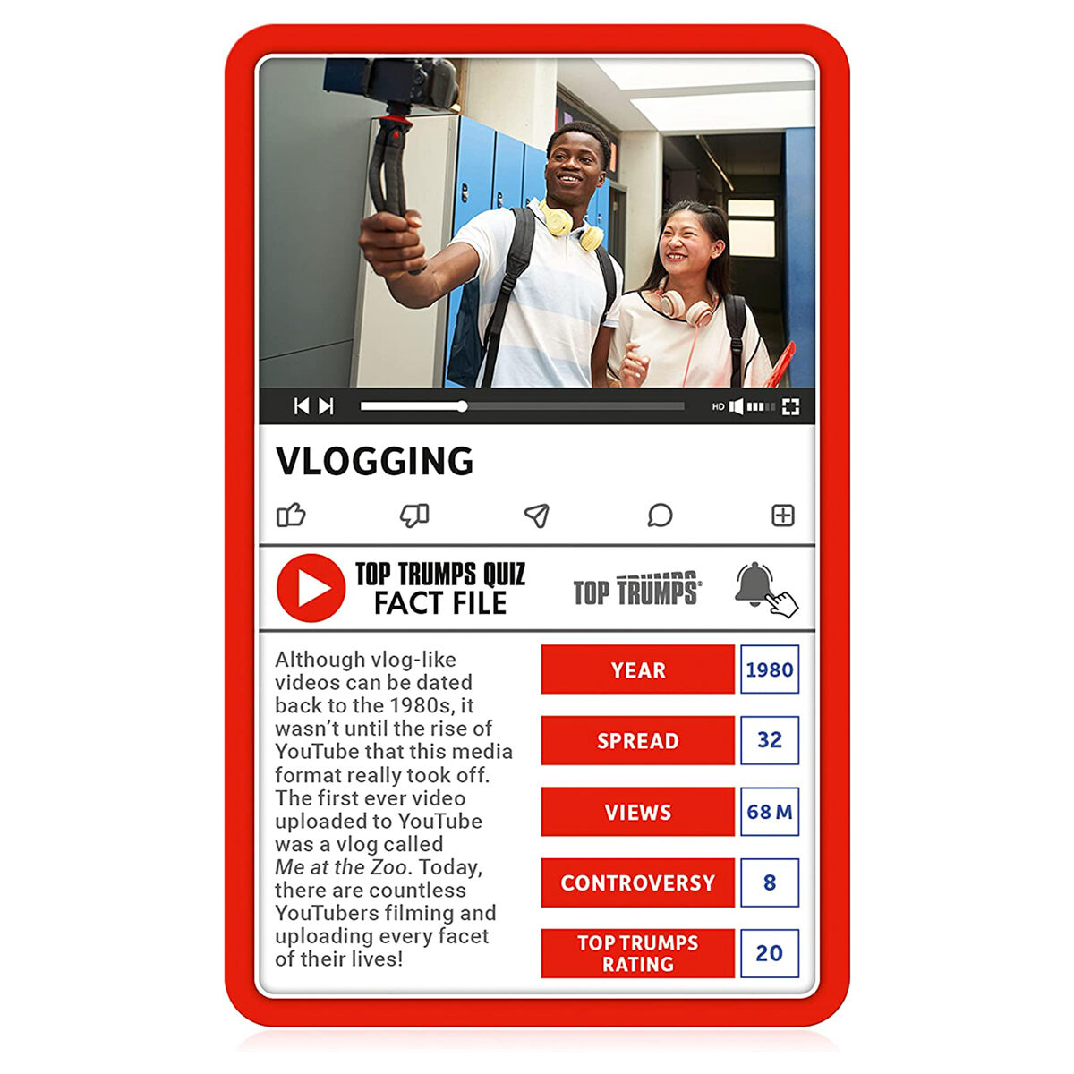 Winning Moves Top Trumps Gen Z: Trends of YouTube Card Game Kids Game Ages 6+yrs - Image 2