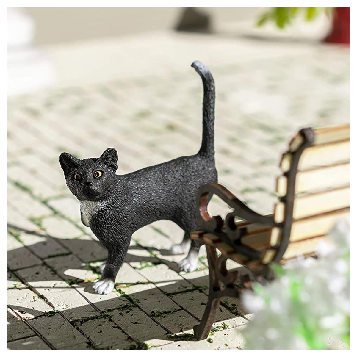 Schleich Farm World Animals | Cat Standing - 13770 | Detailed Figure | Kids Toys - Image 3