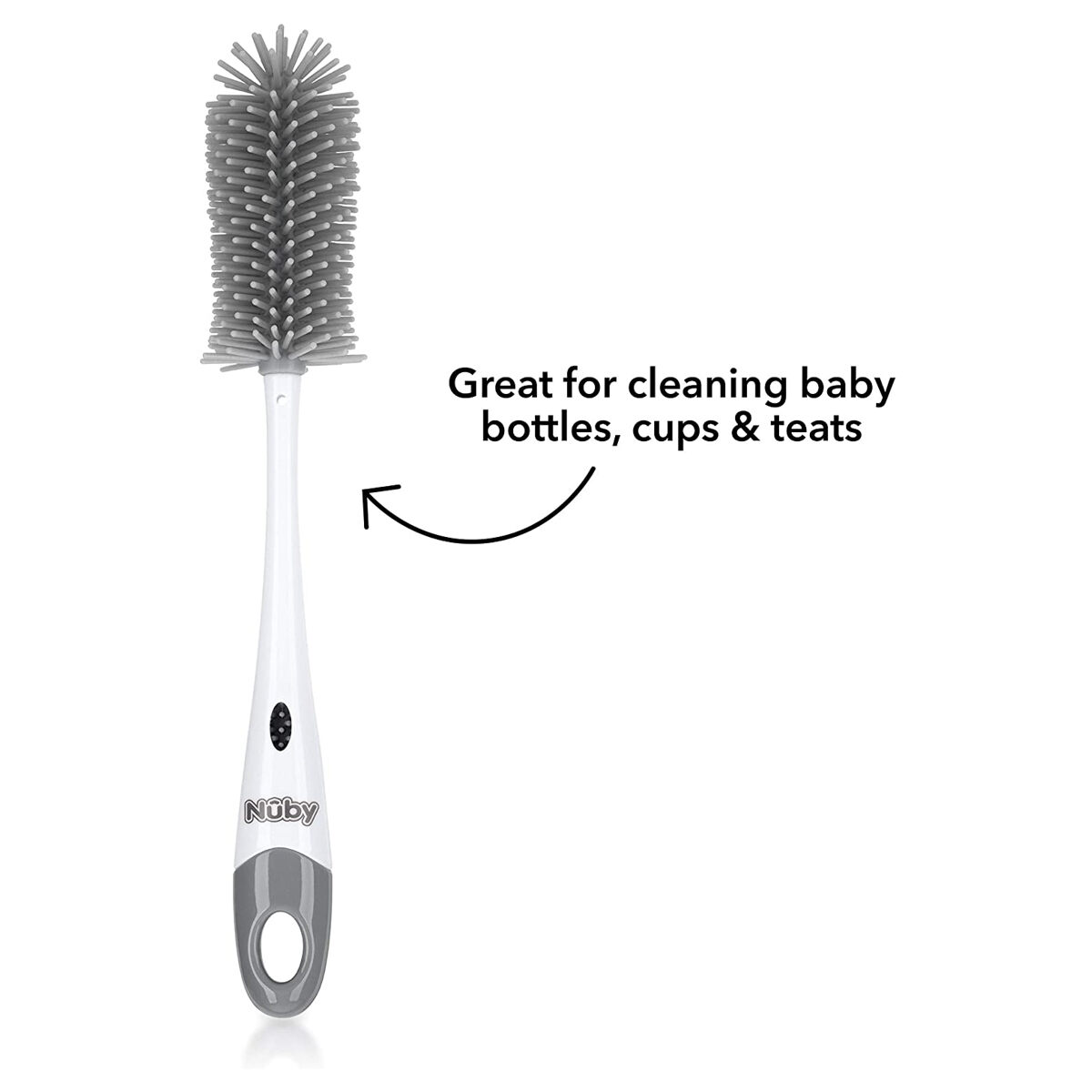 Nuby 2 in 1 Bottle Brush with Stand Review 