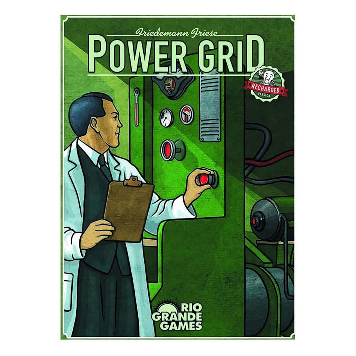 Power Grid Recharged Board Game Strategy Game Ages 14+ Rio Grande - Image 1