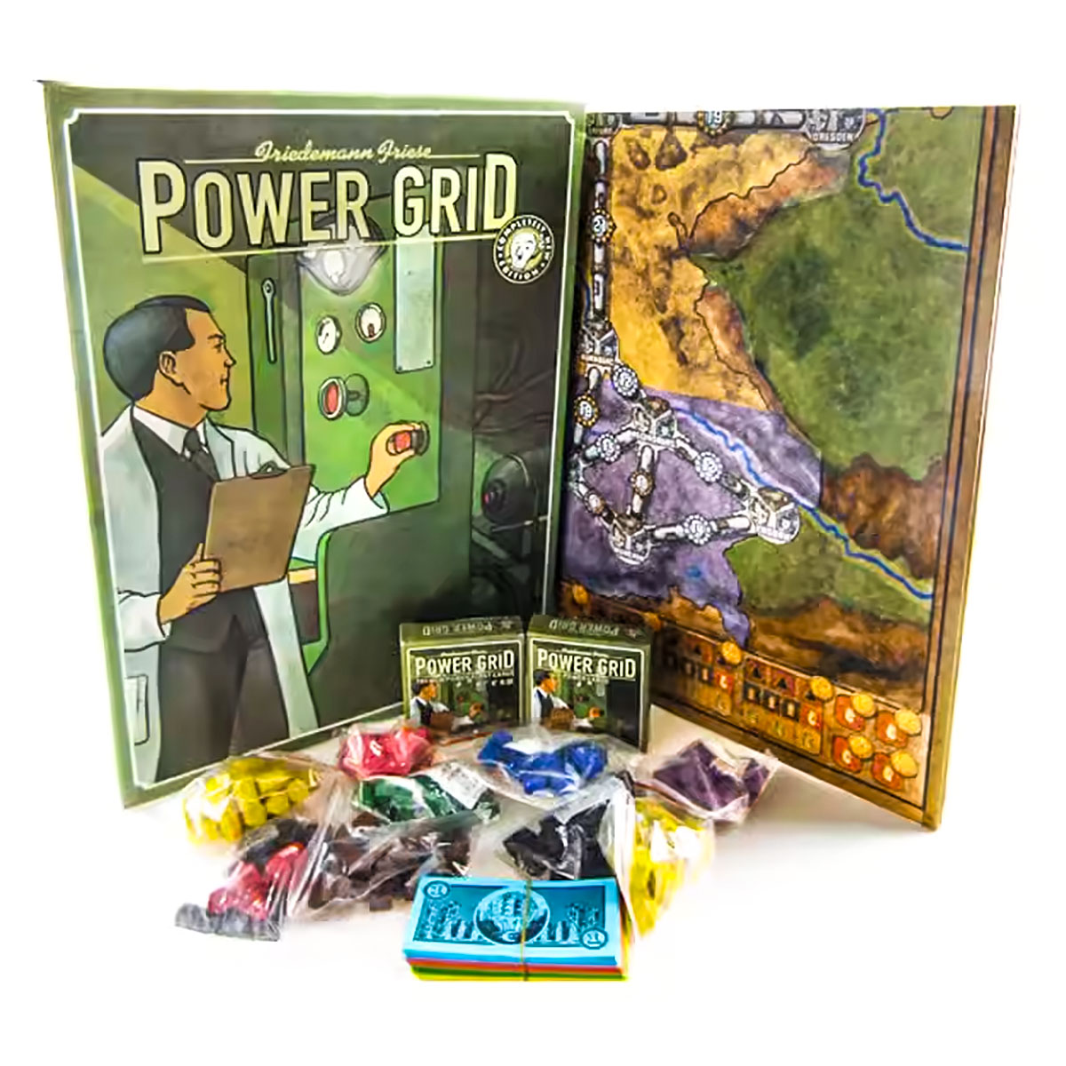 Power Grid Recharged Board Game Strategy Game Ages 14+ Rio Grande - Image 2