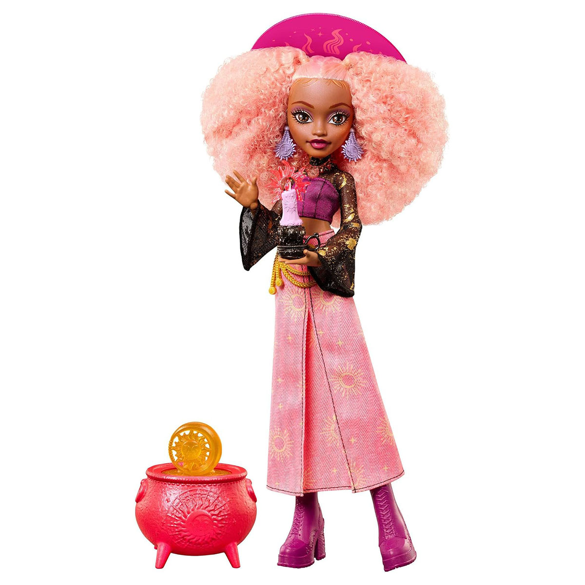 Monster High Moonspell Magic Rae Lumina Doll Magical Reveal Toy Age 4+ - Image 2