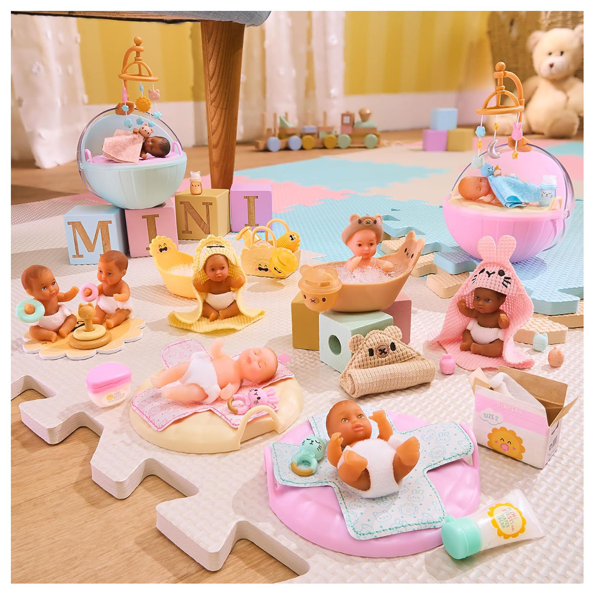 MGA Miniverse Make It Mini Real Baby Nurture Mystery Ball Baby Care Sammlerstück – Bild 6