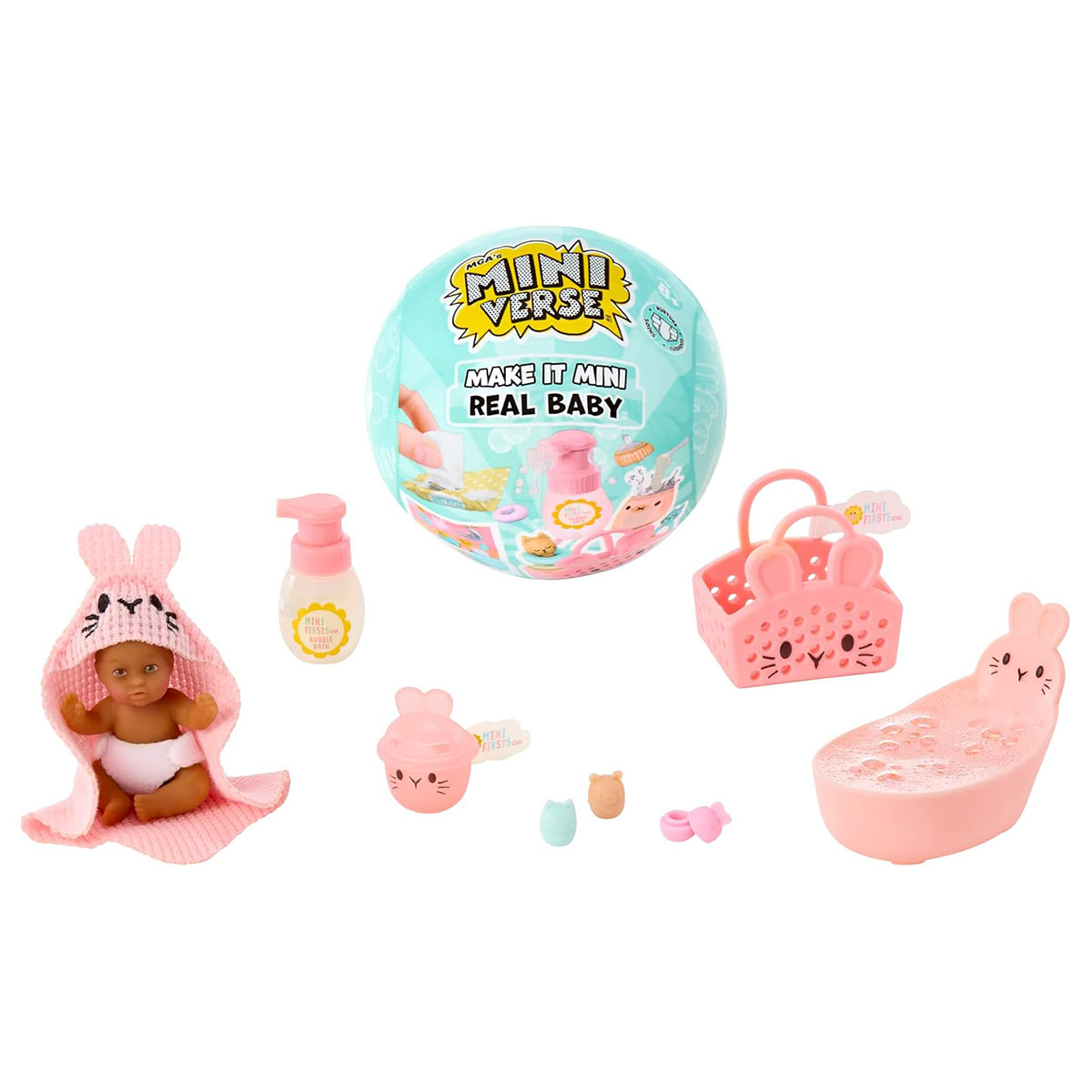 MGA Miniverse Make It Mini Real Baby Nurture Mystery Ball Baby Care Sammlerstück – Bild 2