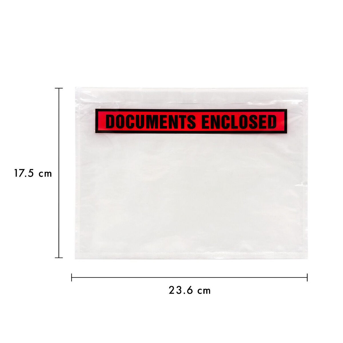 Pukka Post A5 Documents Enclosed Clear Adhesive Printed Wallets Envelope 10 Pack - Image 3