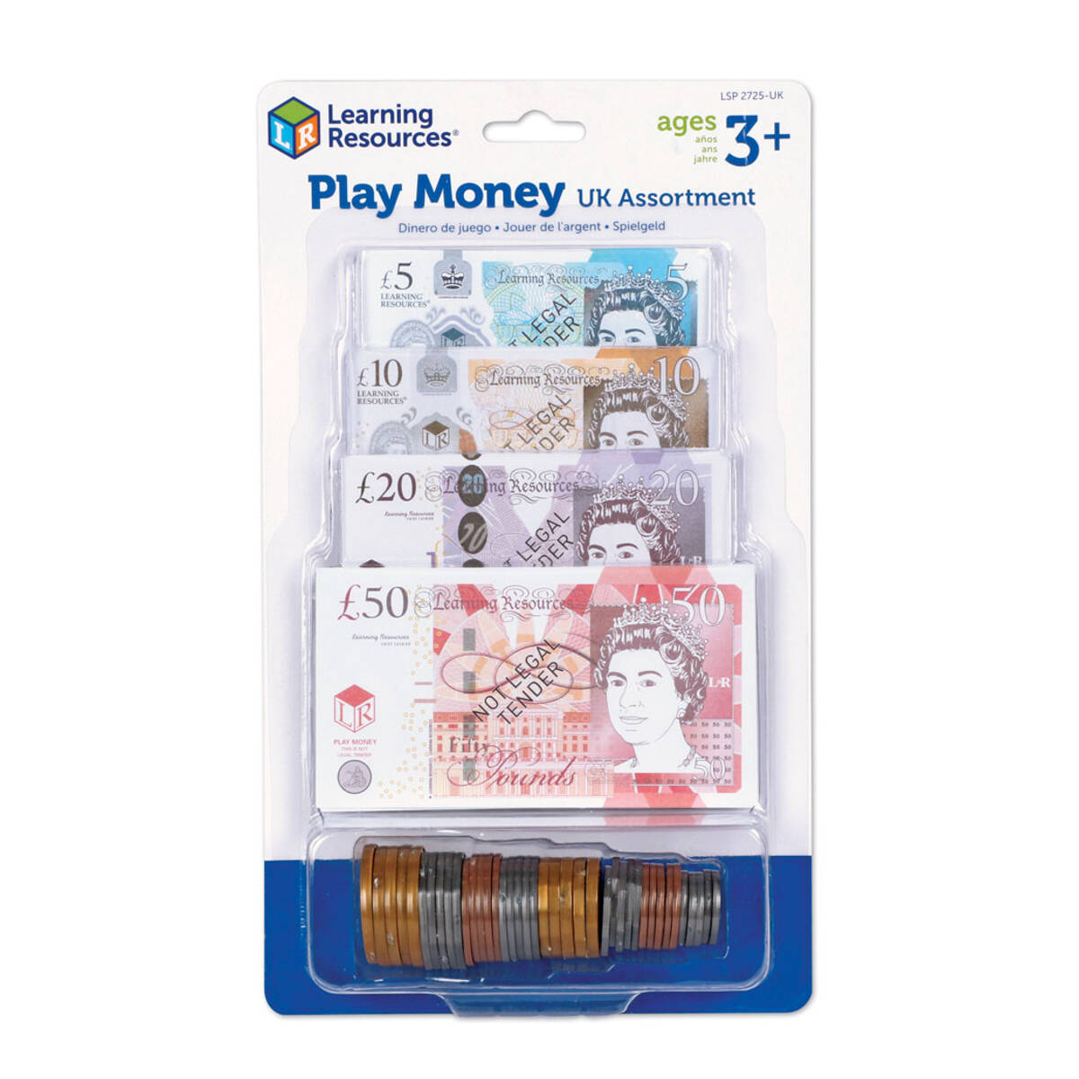 Learning Resources | Play Money Assortment | Currency Educational Pack - Image 1