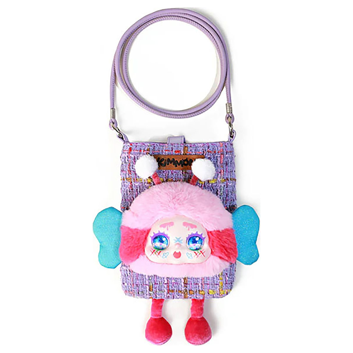 Kimmon Travel Cross Body Bag Mystery Anime Plush Accessory - Image 3
