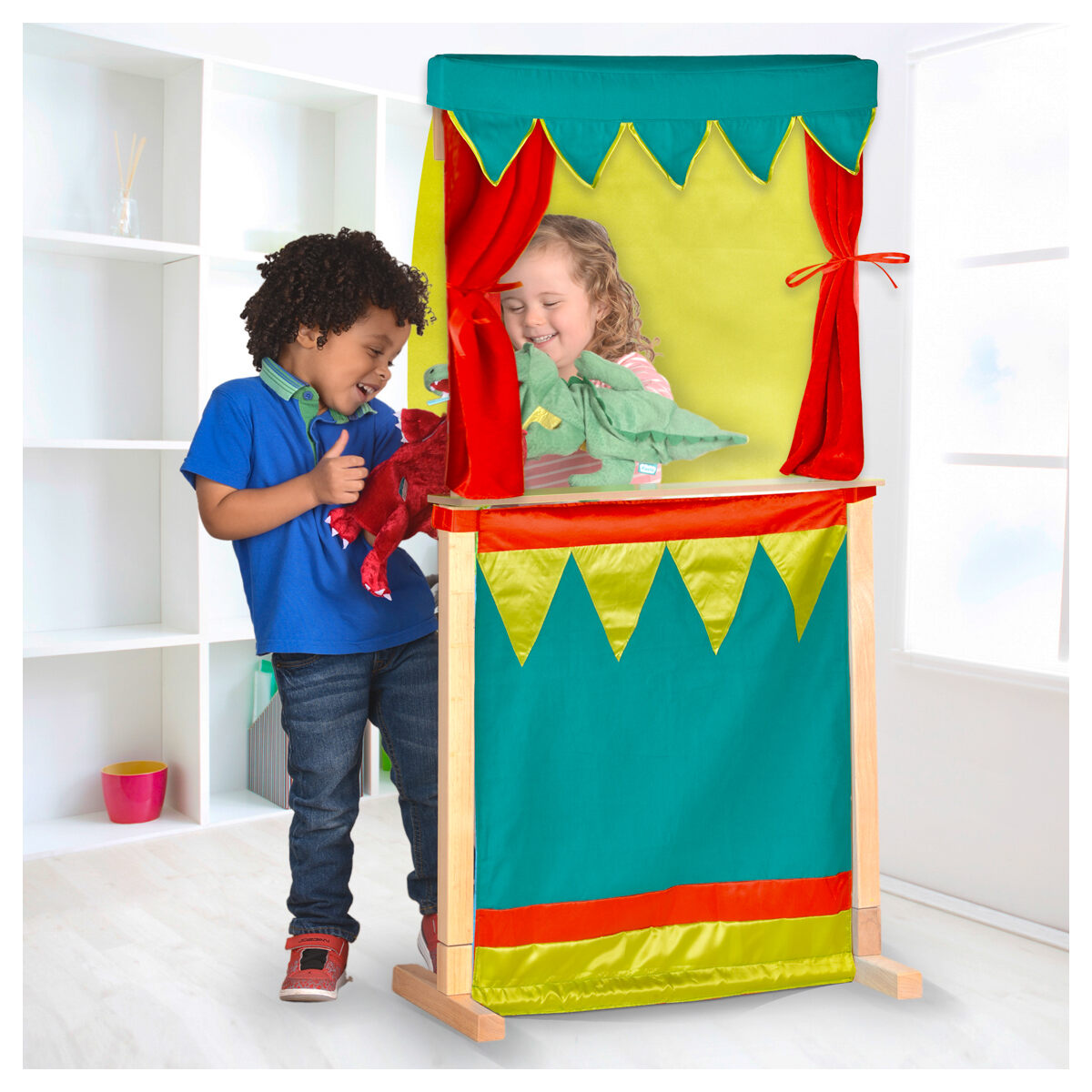 Wooden Puppet Theatre and Shop 5034309108162 eBay