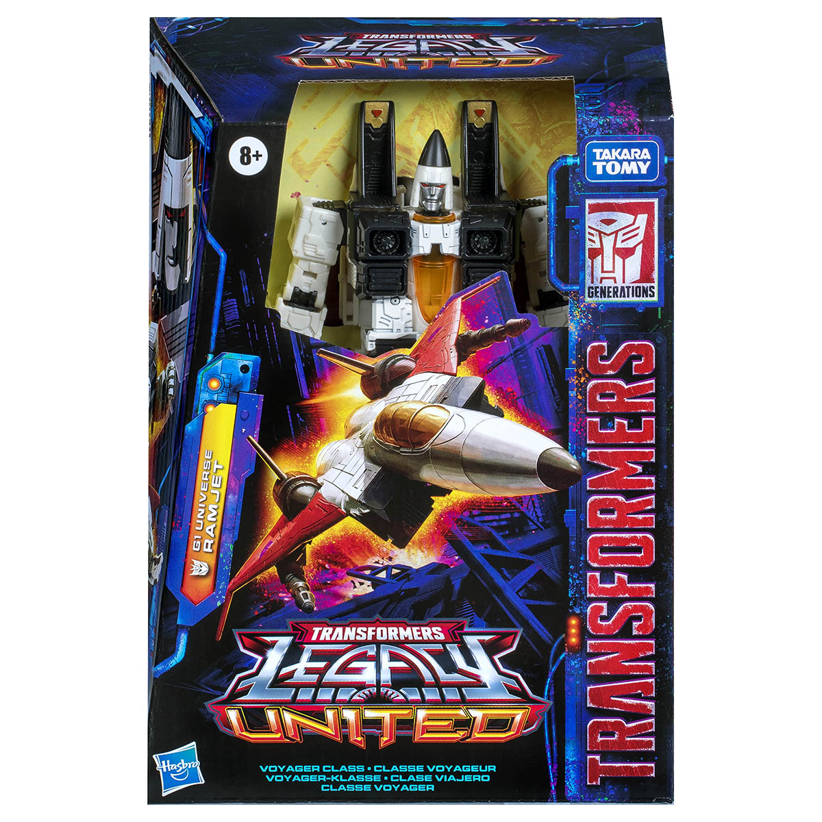 Transformers Legacy United Voyager Ramjet Figurine, à partir de 8 ans Hasbro G1036 - Image 1