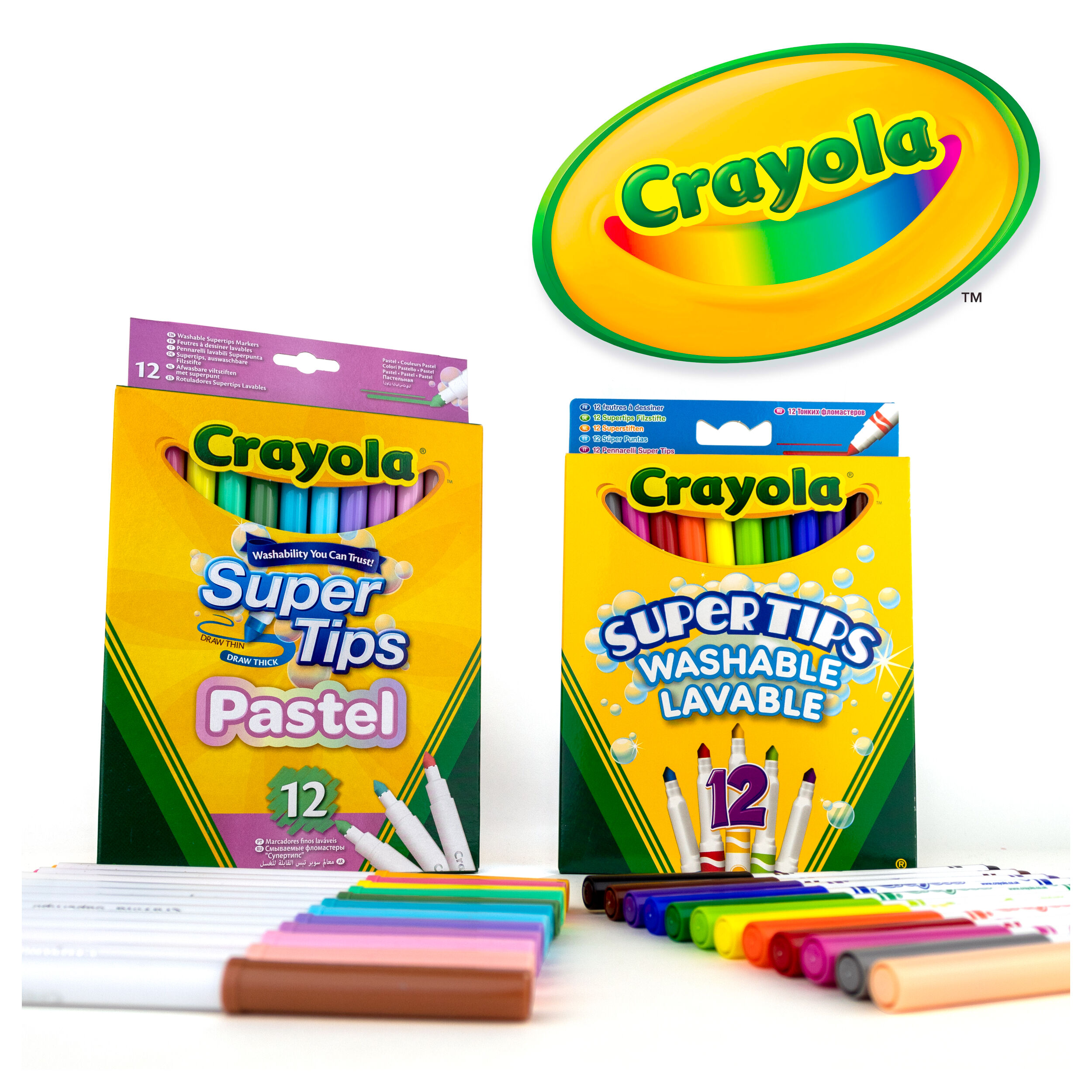 Crayola 12 feutres Supertips